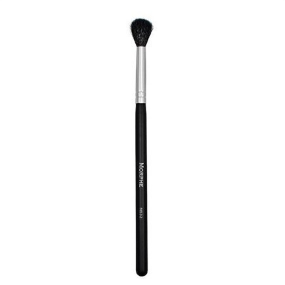 Morphe Deluxe Highlighter M532 Black And Silver Makeup Brush